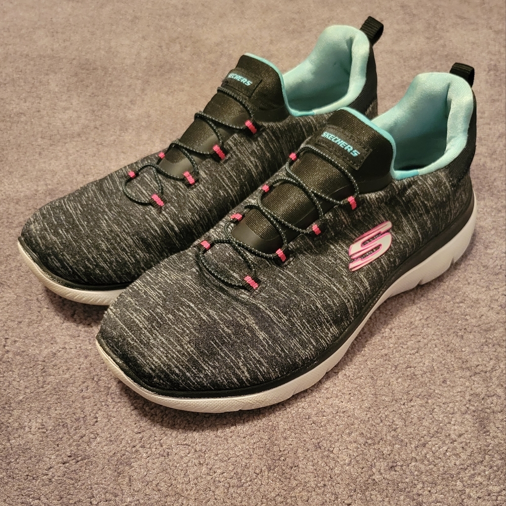 Skechers Memory Foam Slip Ons